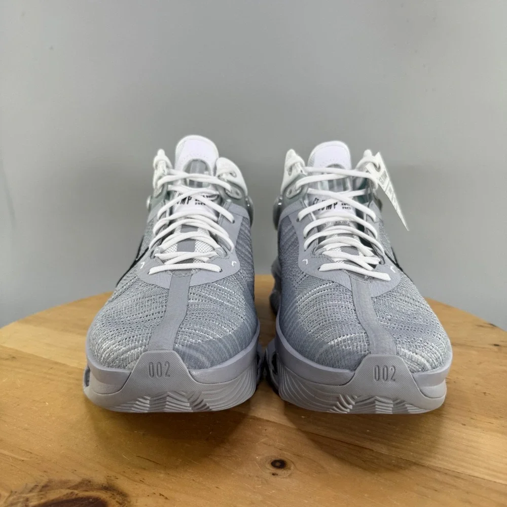 Nike Air Zoom G.T. Jump 2 TB P Men's Size 10 Basketball Shoes Grey Black NEW